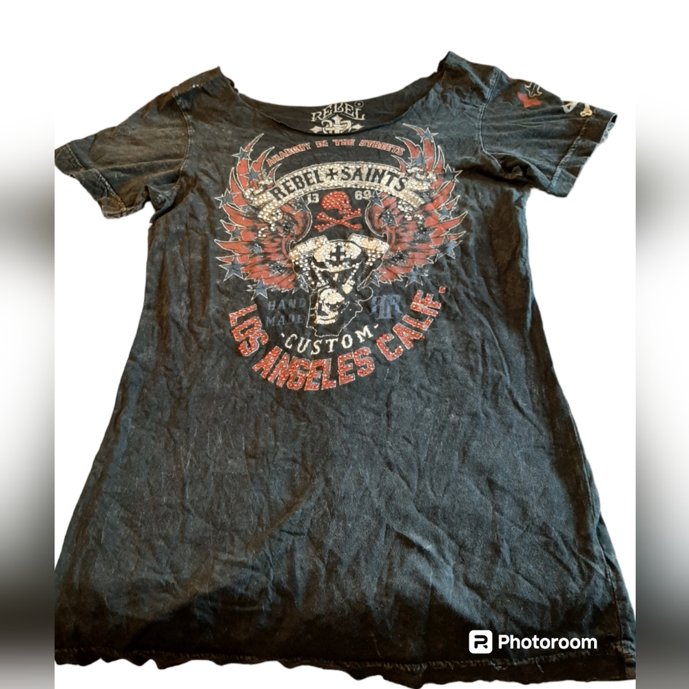 Rebel Saints Shirt Size Med